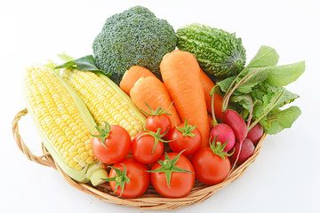 新鮮な野菜の盛り合わせ