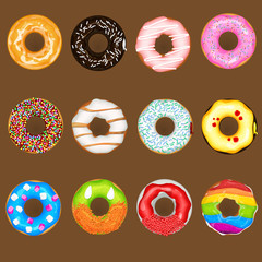 Donuts Collection Set
