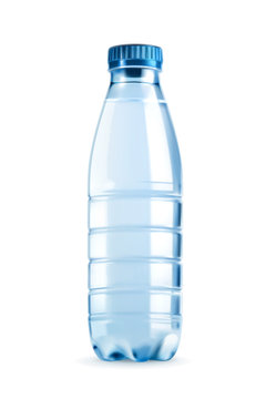 Water bottle vector object