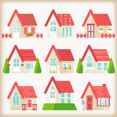 set of house