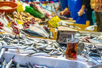 Fish market Istanbul