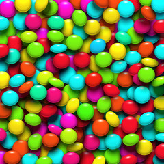 Background with candy
