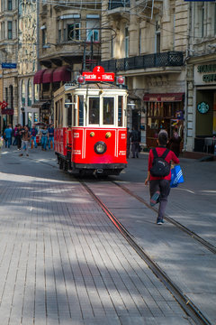 Taksim tram, Istanbul