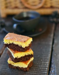 Chocolate and coffee brawnie