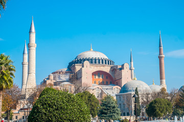Fototapeta na wymiar Hagia Sophia, Stambuł
