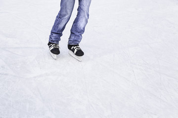 Skating on ice