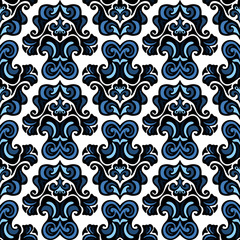 damask seamless vector