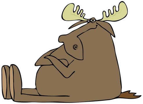 Obstinate moose