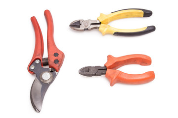 Obraz premium wire cutters. Studio shot Isolated on white background