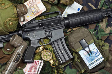 remuneration soldier of fortune