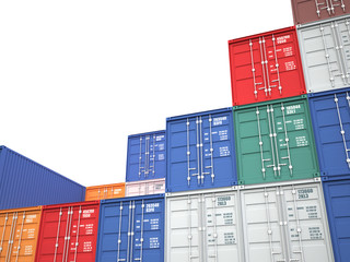 Fototapeta premium container background
