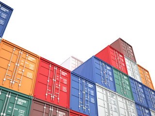 Fototapeta premium container background