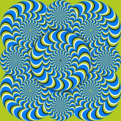 optical illusion wave circles