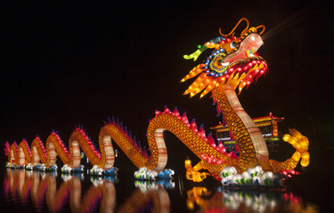 Chinese dragon light object.