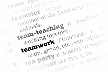 Teamwork Dictionary Definition
