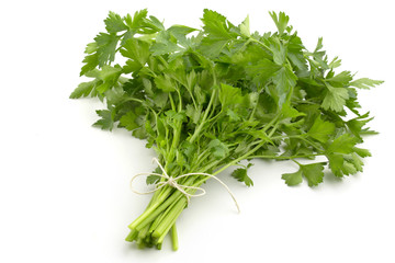 bunch of fresh parsley