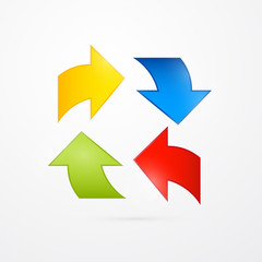 Colorful Vector Arrows