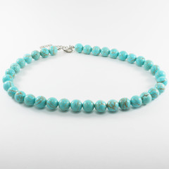 Turquoise stone necklace