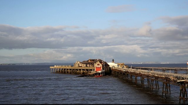 Birnbeck Pier Weston-super-Mare Somerset England