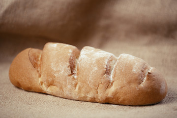 Slice of brown bread