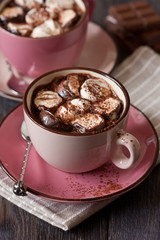 Hot chocolate.