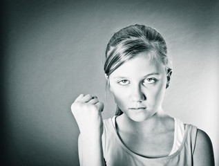 Angry child