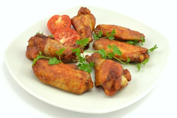 baked chicken wings