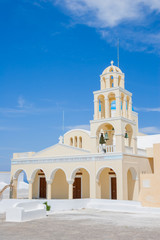 View on Oia in Santorini