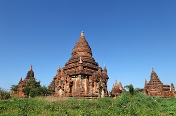 Temples in Bagan, Myanmar