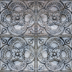 old ornamental tile