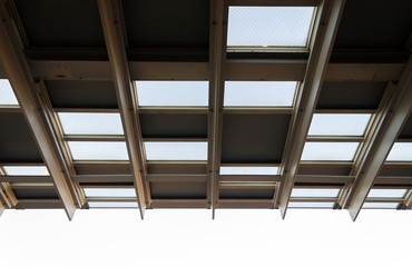 Pattern of metal roof structure