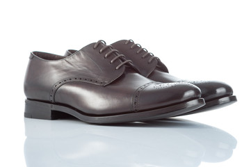 pair of male shoes