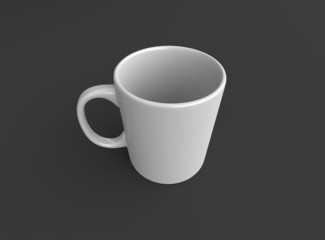 Tasse Werbemittel Hintergrund dunkel