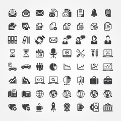 Web icons for business, finance and communication