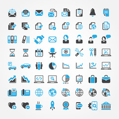 Web icons for business, finance and communication