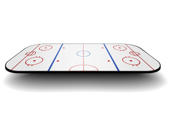 icehockey court perspective