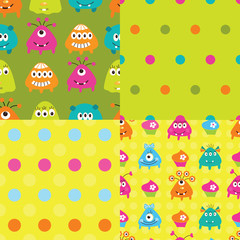 Set of patterns with monsters