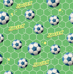 seamless soccer pattern