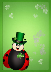 Ladybug for St.Patrick's Day