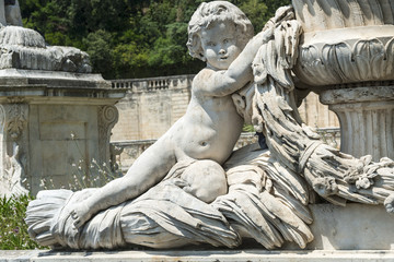 Naklejka premium Nimes, park