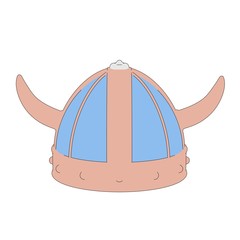 cartoon image of medieval helmet