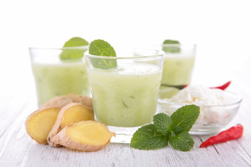 vegetable smoothie