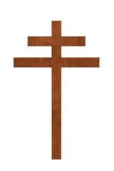 realistic 3d render of crucifix