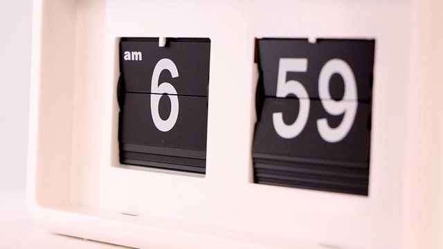 Flip clock