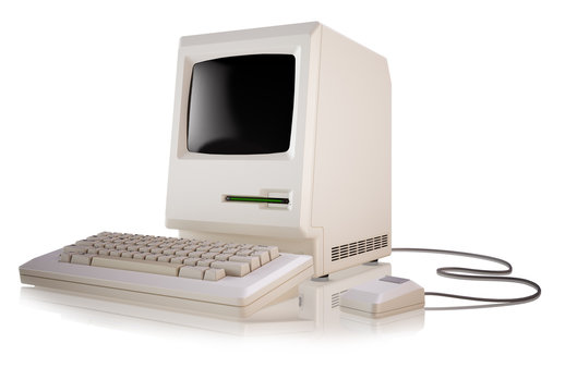 alter Computer - vintage retro design computer