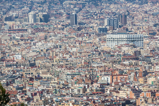 Panoramic View of Barcelona