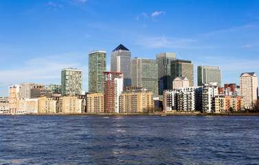 Obraz premium Canary Wharf from the West