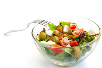 Delicious healthy salad