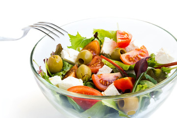 Delicious healthy salad