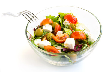 Delicious healthy salad